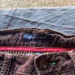 Tommy Hilfiger Chocolate Corduroy Trousers